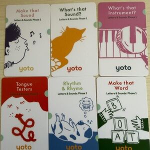 Yoto Kids Learning Cards - Multicolor